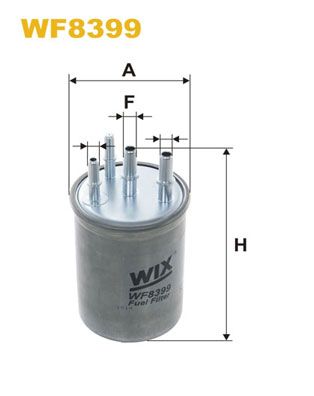 WIX FILTERS kuro filtras WF8399